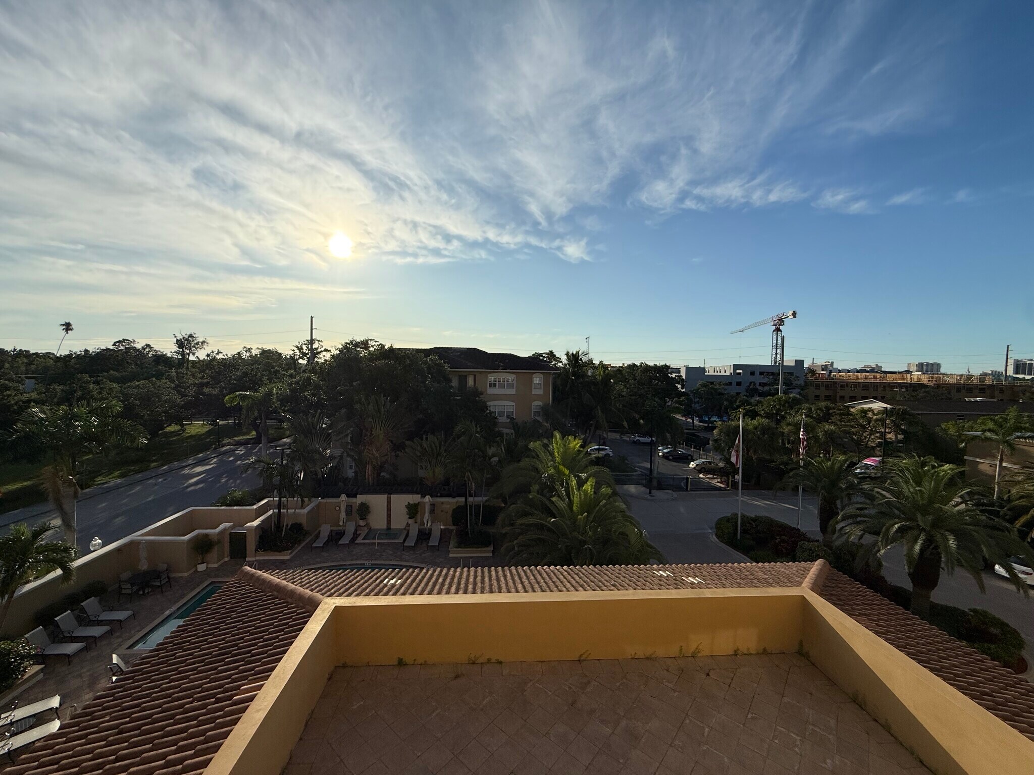 Balcony view - 1064 N Tamiami Trl