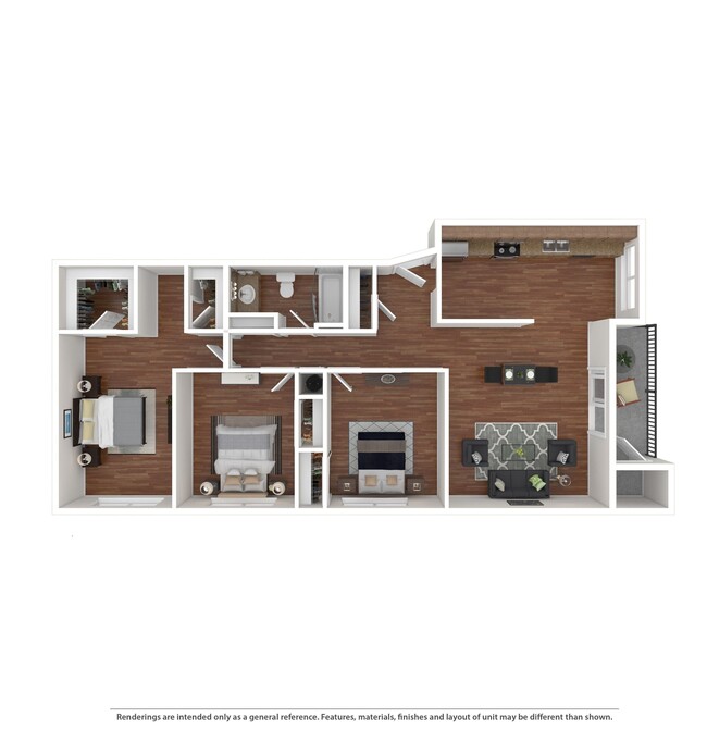 Floorplan - Beverly Grove Apartments