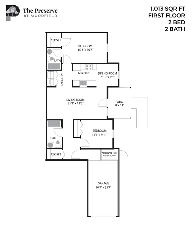 Floorplan - The Preserve at Woodfield