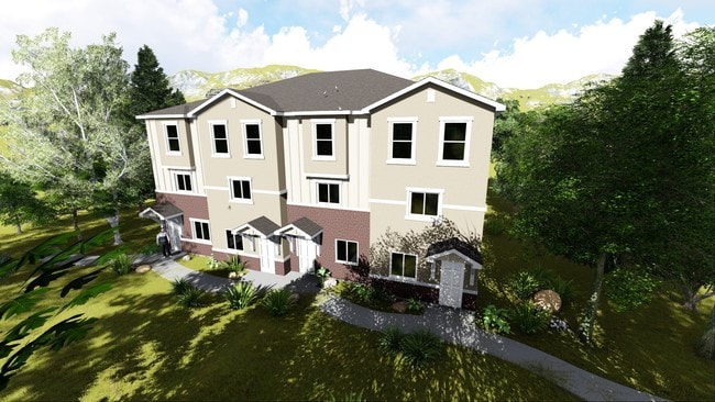 FIG Aerial Rendering - The Lochs at Waters Edge