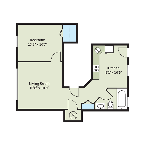 Floorplan - 5355-5361 S. Cottage Grove Avenue