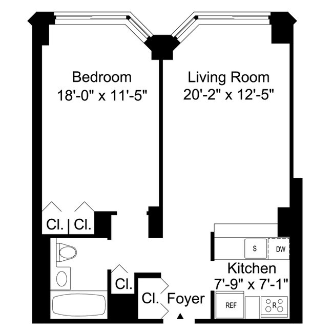 Floorplan - Paramount Tower