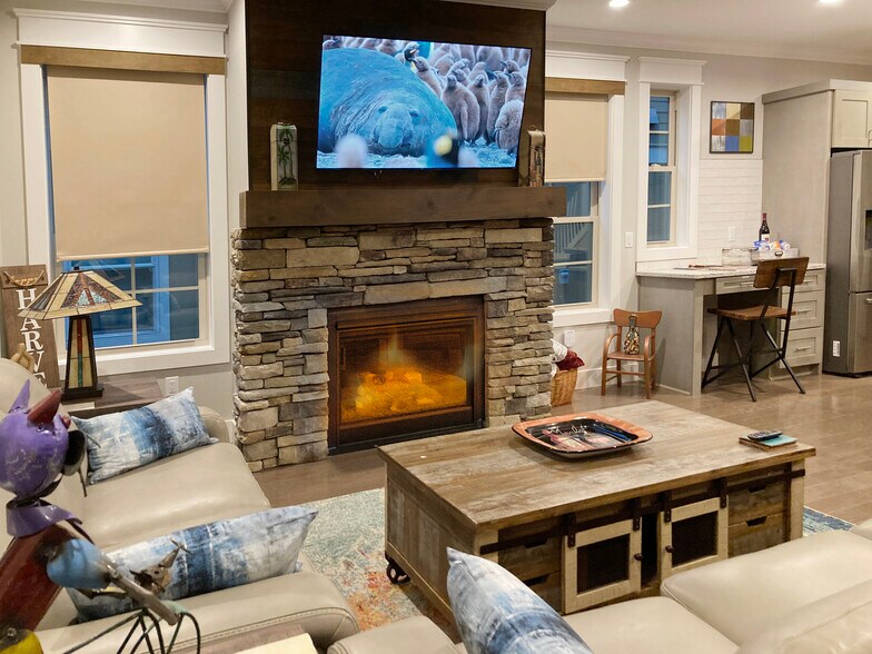 Livingroom with Fireplace - 547 Sweet Birch Park Ln