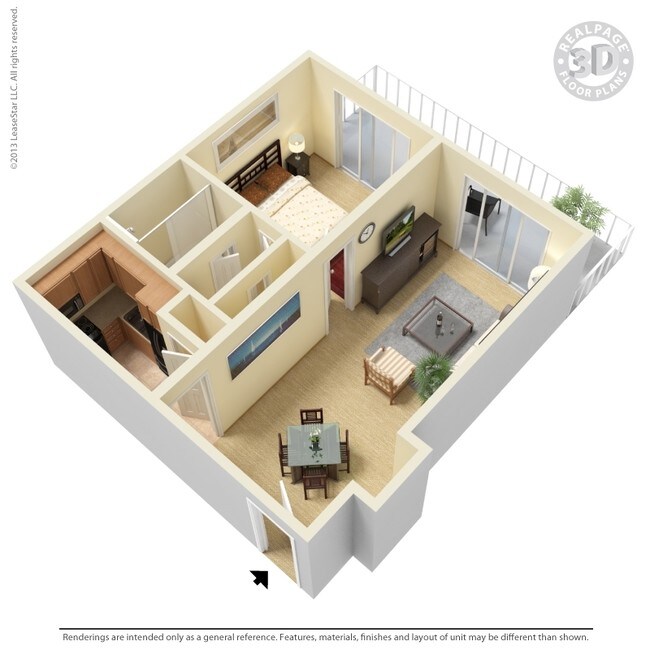 Floorplan - Mid-Town Apartments