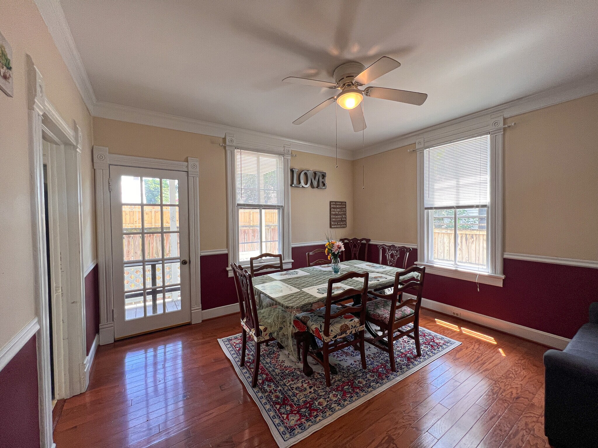 Dining room ( workspace area not pictured) - 200 S Elliott St