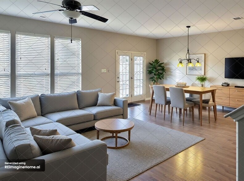 living dinning area staging 1 - 9032 Yellow Cedar Trl