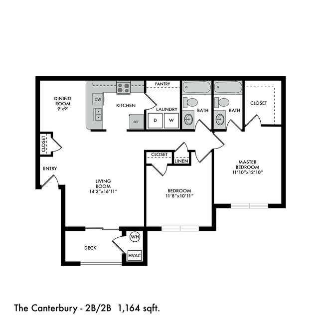 Floorplan - The Crossings at Chapel Hill