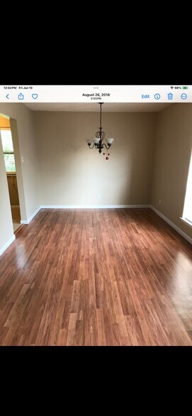 Dining room from entry view - 5055 Ridglea Ln