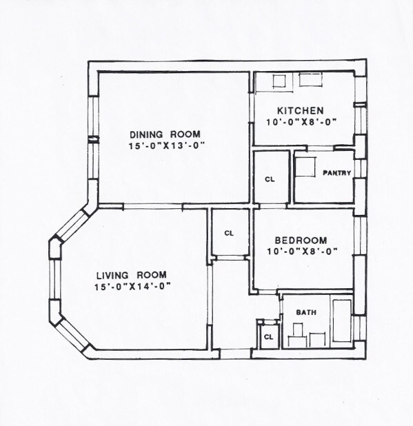 Floorplan - 437-59 W. Belmont Ave.