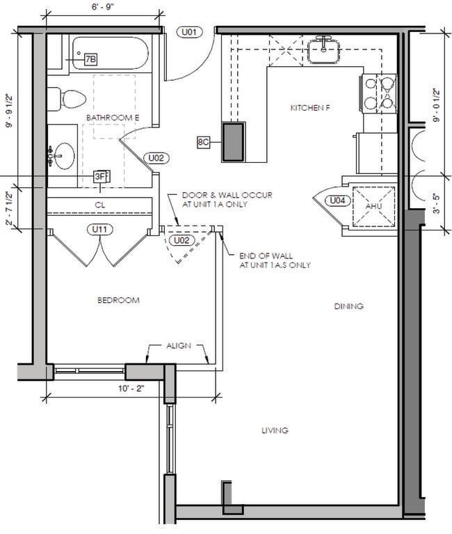 Floorplan - Columbia Hills Apartments