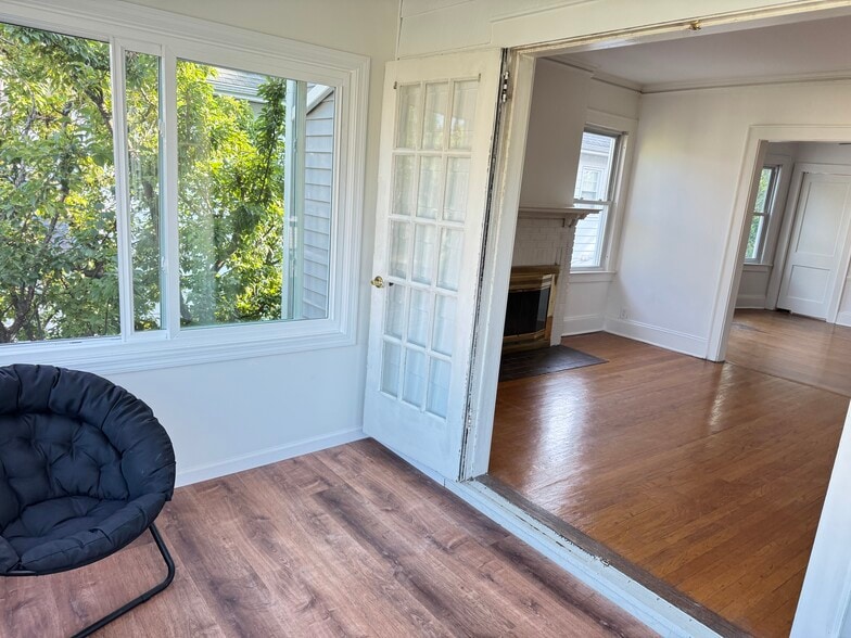 From the porch to the Living Room - 135 Dover Rd