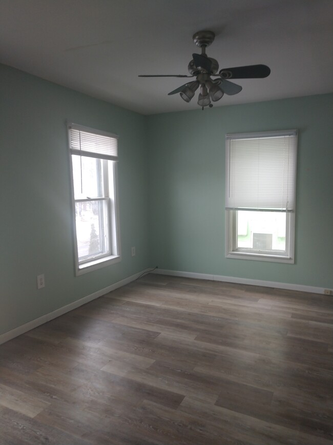 newly painted living room - 341 Keyes Ave