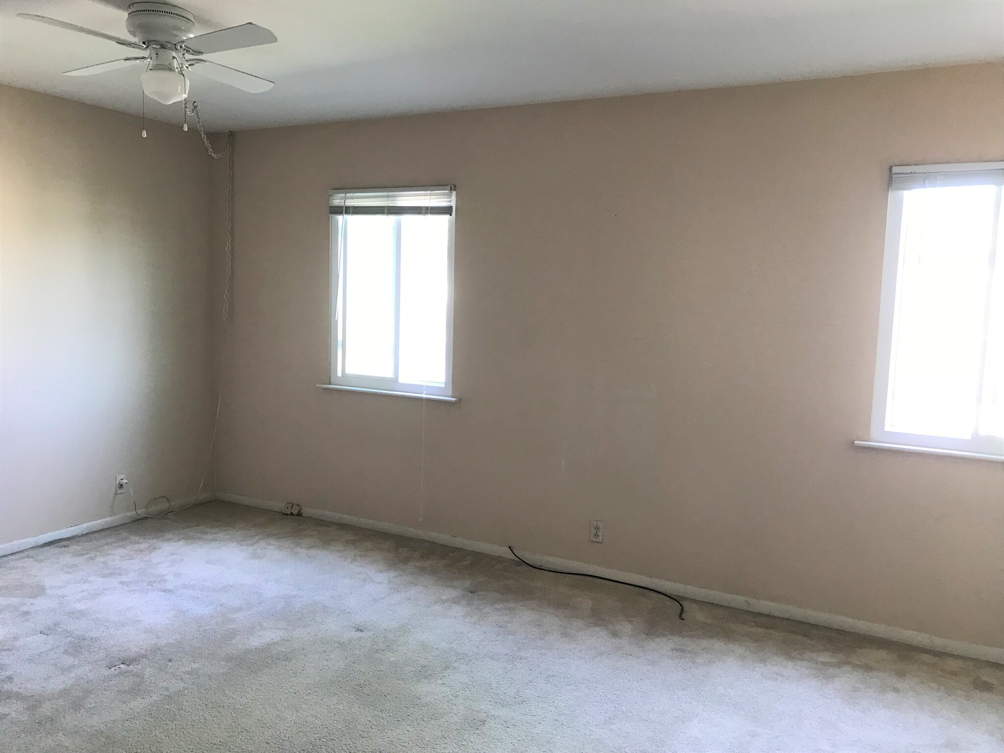 Spacious Master Bedroom with carpet and hardwood - 1900 Richard Jones Rd