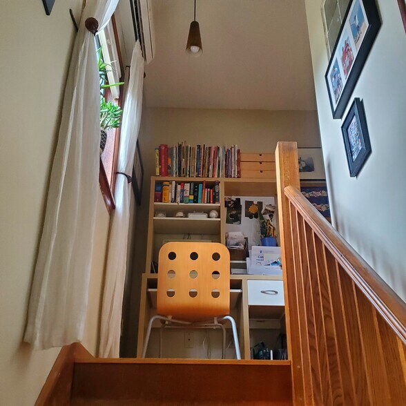 Stairs to second floor - 191 Elliot St