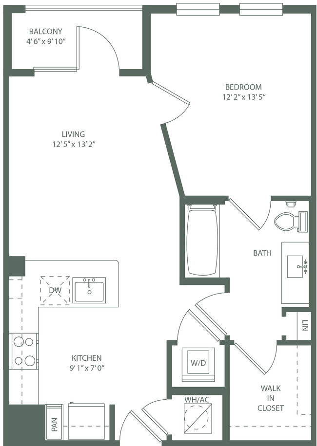 Floorplan - The Baldwin at St. Paul Square