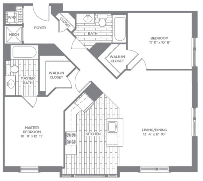 Floorplan - The Asher
