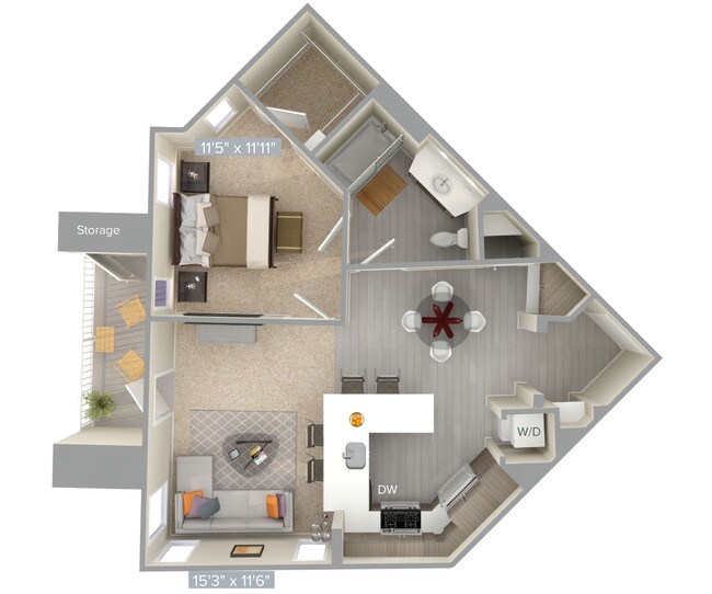 Floorplan - Avalon Pasadena
