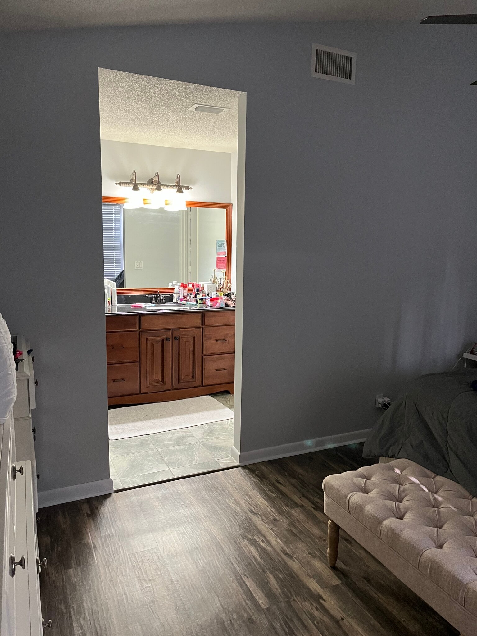 Master bath entrance from bedroom - 3930 SW Greenwood Way