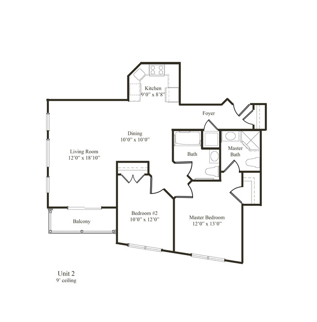 Floorplan - Bay Village - Hennessey Boulevard