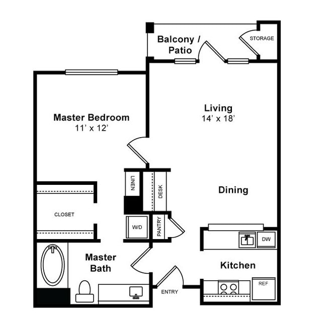 Floorplan - Allegro at Jack London Square