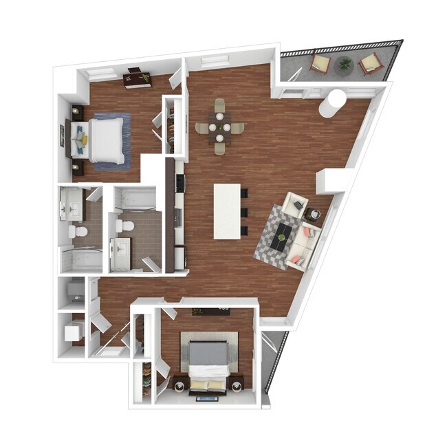 Floorplan - Cortland Rosslyn