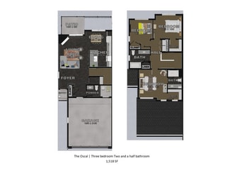 Building Photo - The Oscal | Three Bedroom Townhome
