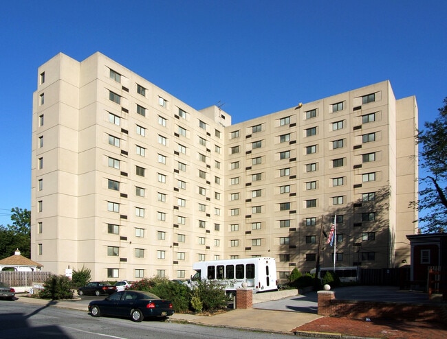 View from the west - Luther Towers II