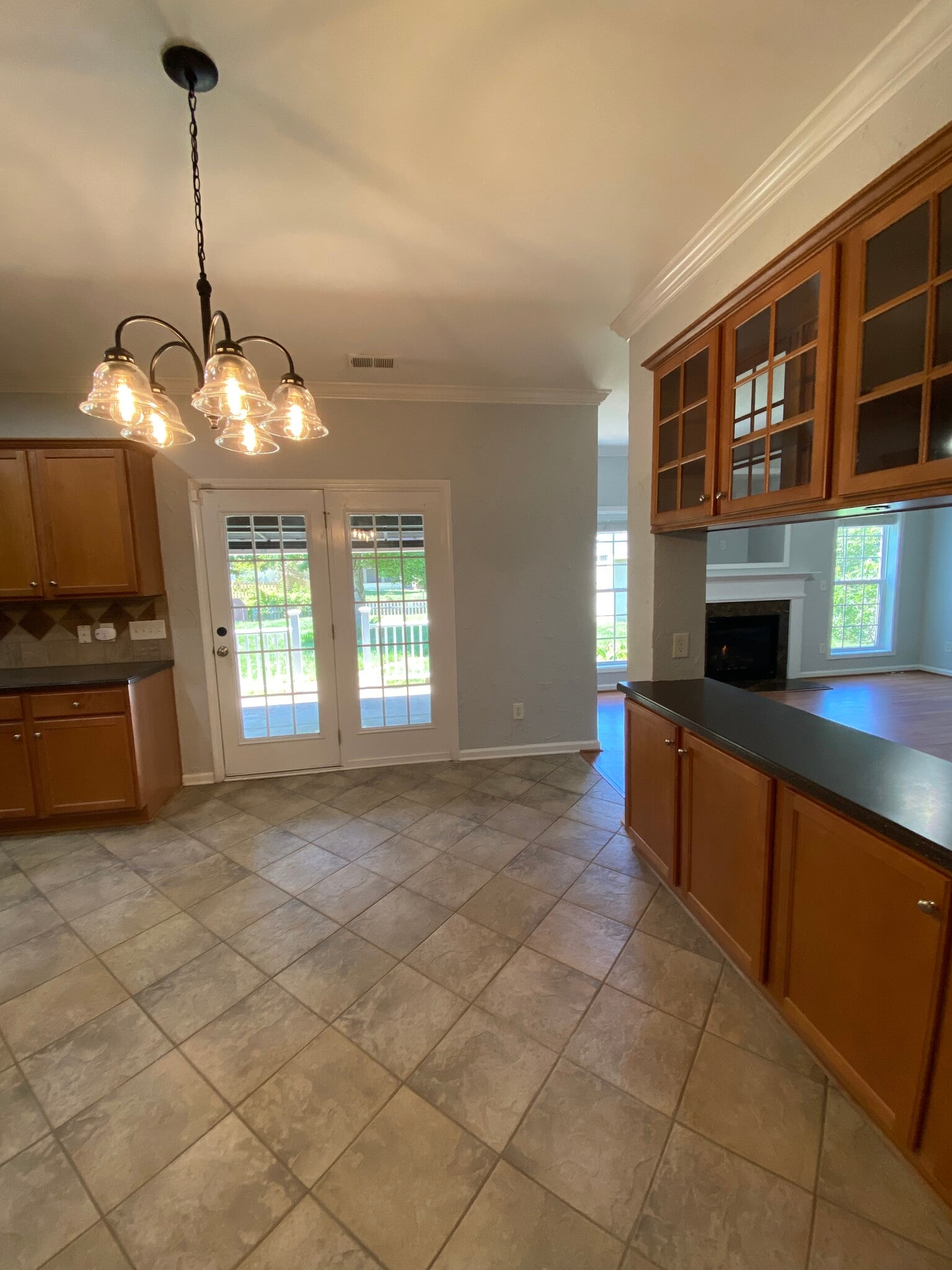 Patio access from the kitchen/living room for easy entertaining. - 10102 Glenburn Ln
