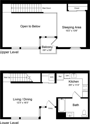 Floorplan - One Henry Adams