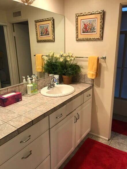 Bathroom, tub and shower - 78130 Cortez Ln