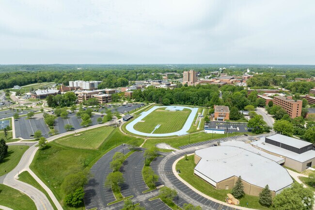 Aerial Photo - College Towers