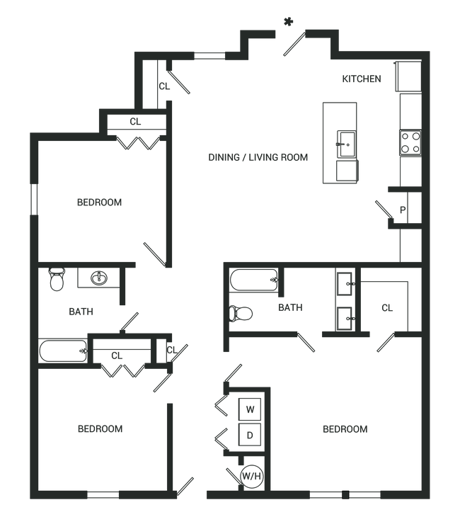 Floorplan - Arabella Townhomes