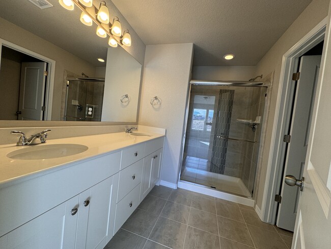 Upgraded master bath - 7738 Bone Creek Pt