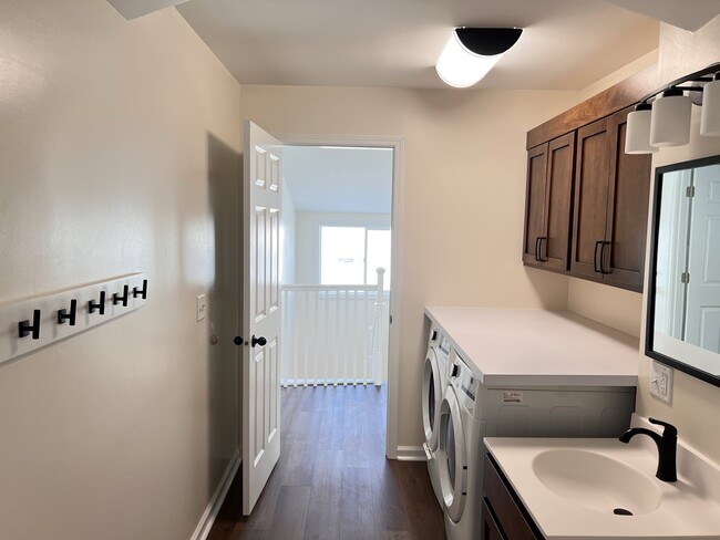 Upstairs Bath/Laundry Room - 719 7th St