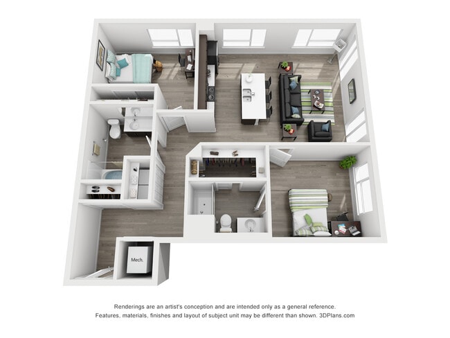 Floorplan - 32 E Green Street