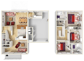 Floorplan - Knox Hills