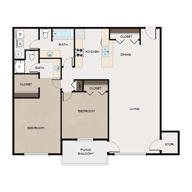 Floorplan - Ascent at South Hill