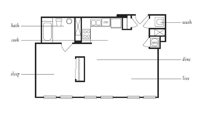 1BR/1BA - Bennie Dillon