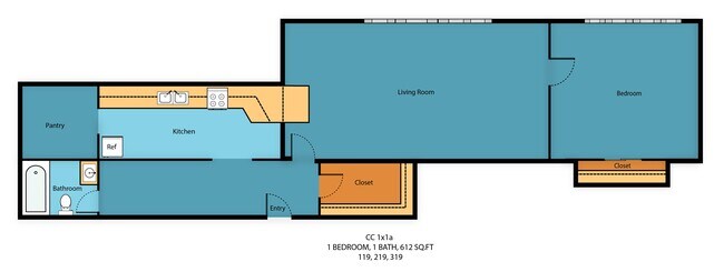 Floorplan - Carolina Court Apartment Homes