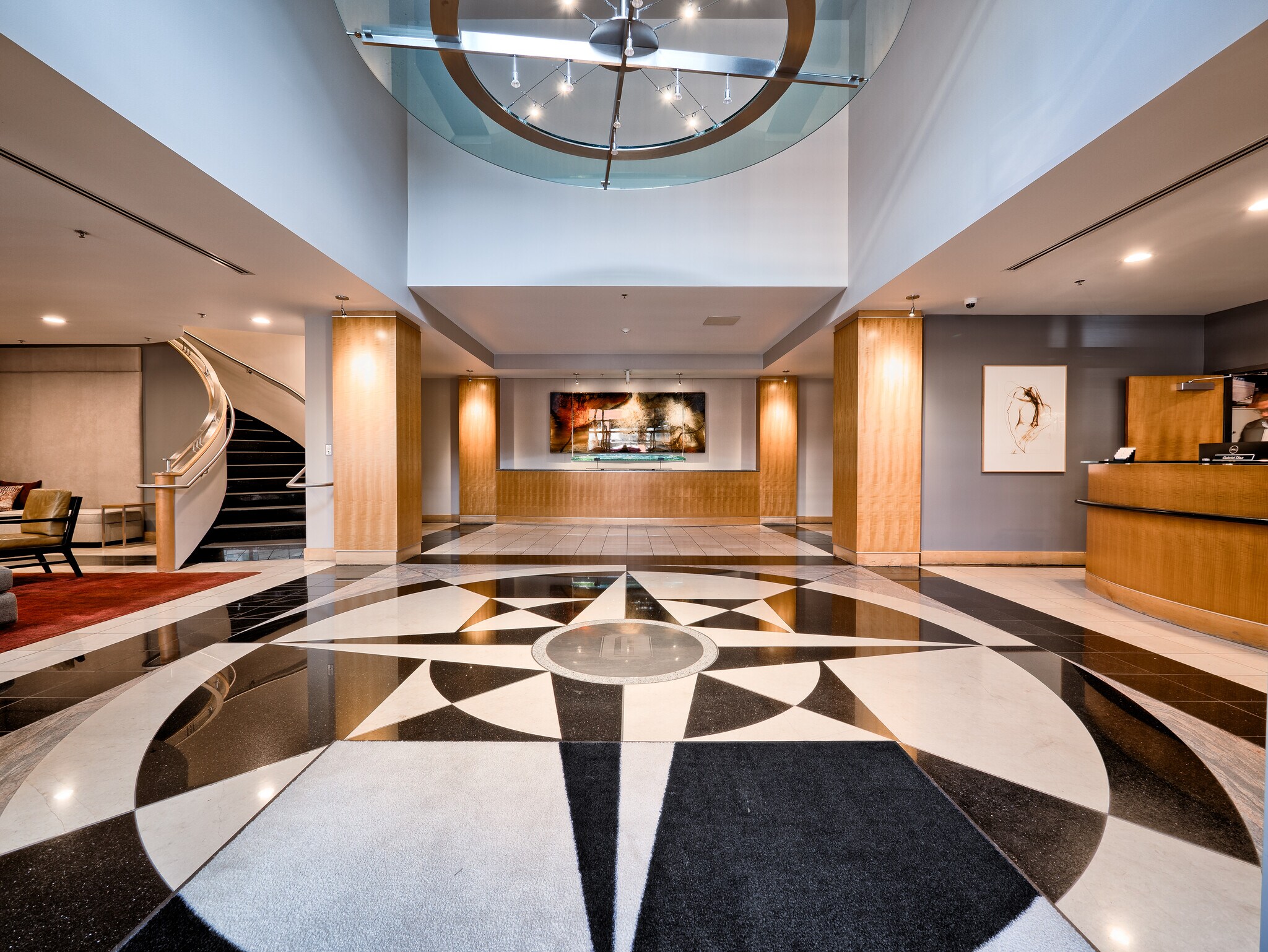Secure grand lobby with 24/7 concierge and professional on-site staff. - 2929 1st Ave