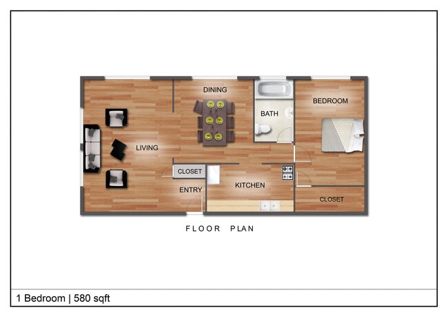 Floorplan - Yale Apartments