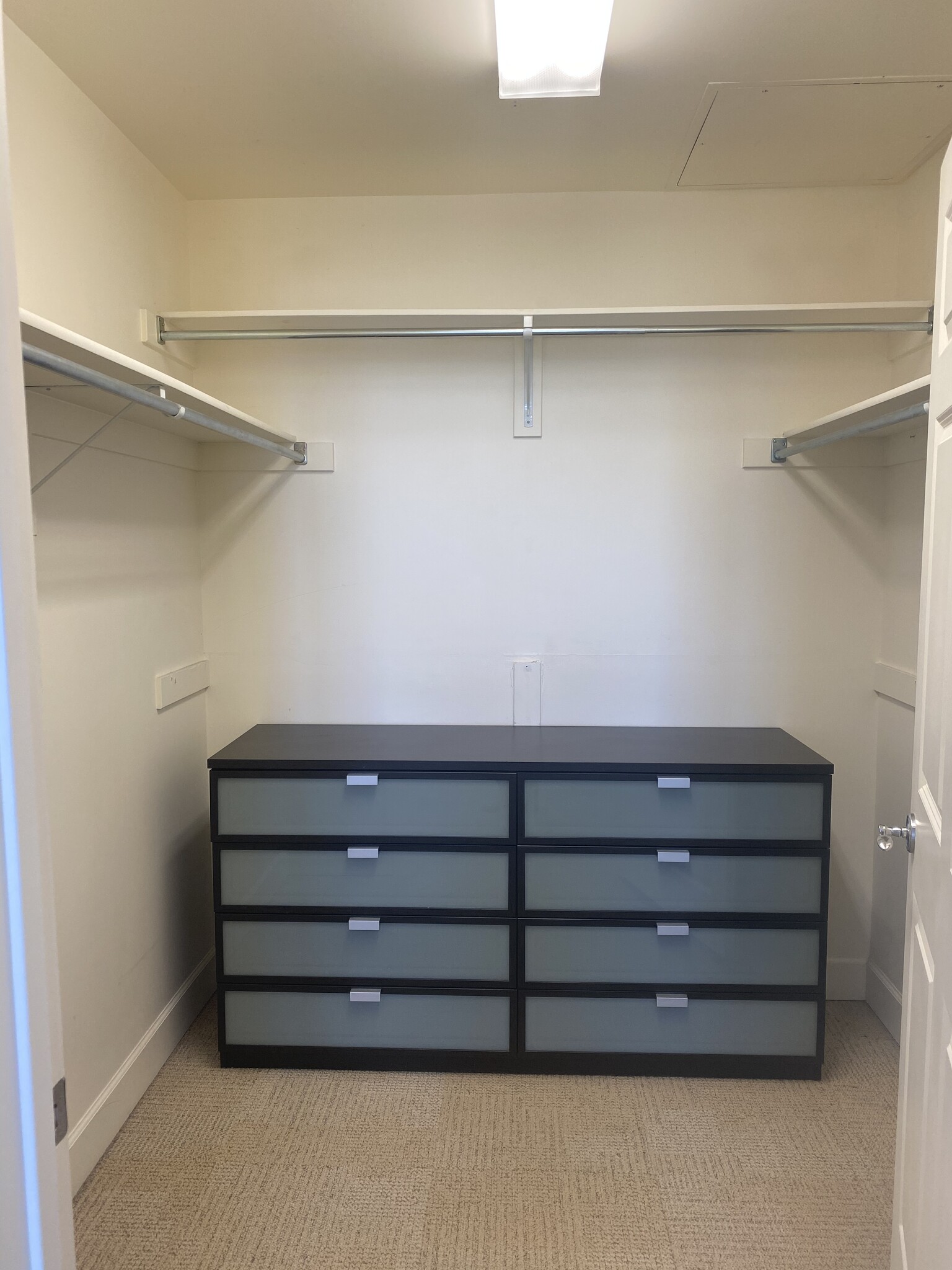 Walk in master closet with dresser - 1630 N Clarkson St