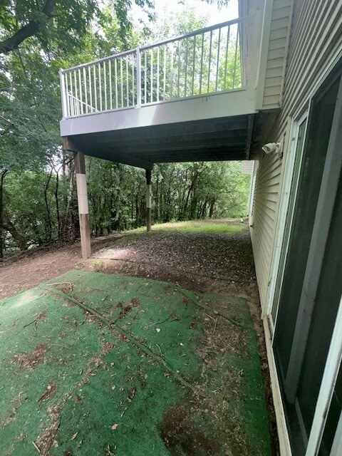 Walkout patio - 3700 Westmark Cir