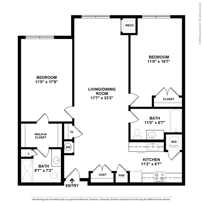 Floorplan - Snowden Creek Apartments, 62+