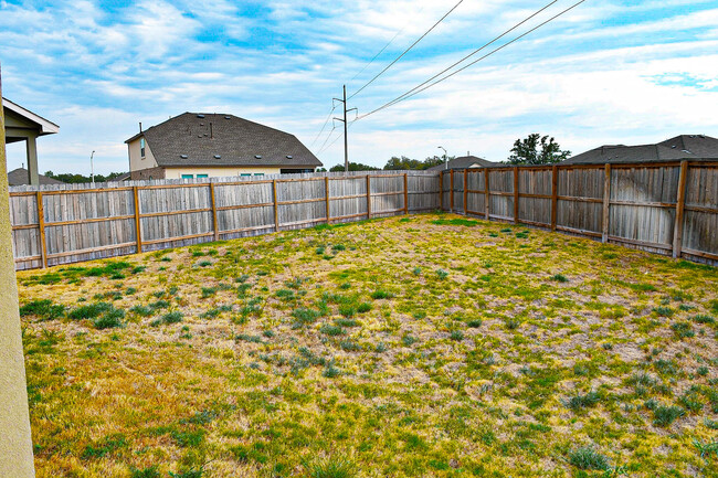 Backyard - 1145 Toyah Dr