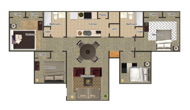Floorplan - Lamar Crossing
