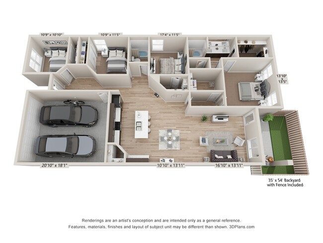 Floorplan - Amber Pines at Fosters Ridge