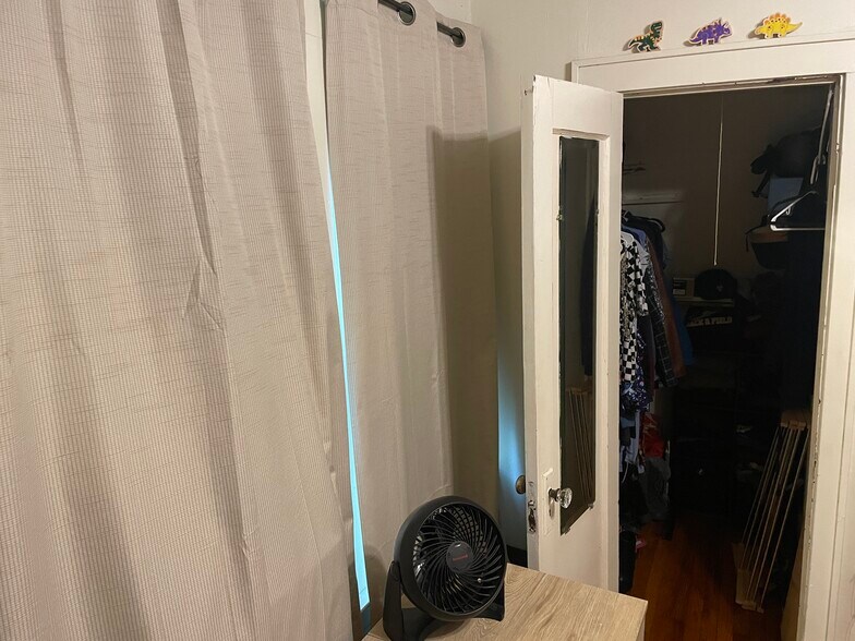 Walking closet near windows - 117 Linden Ave