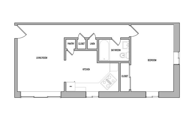 Floorplan - 615 Paxon Ave