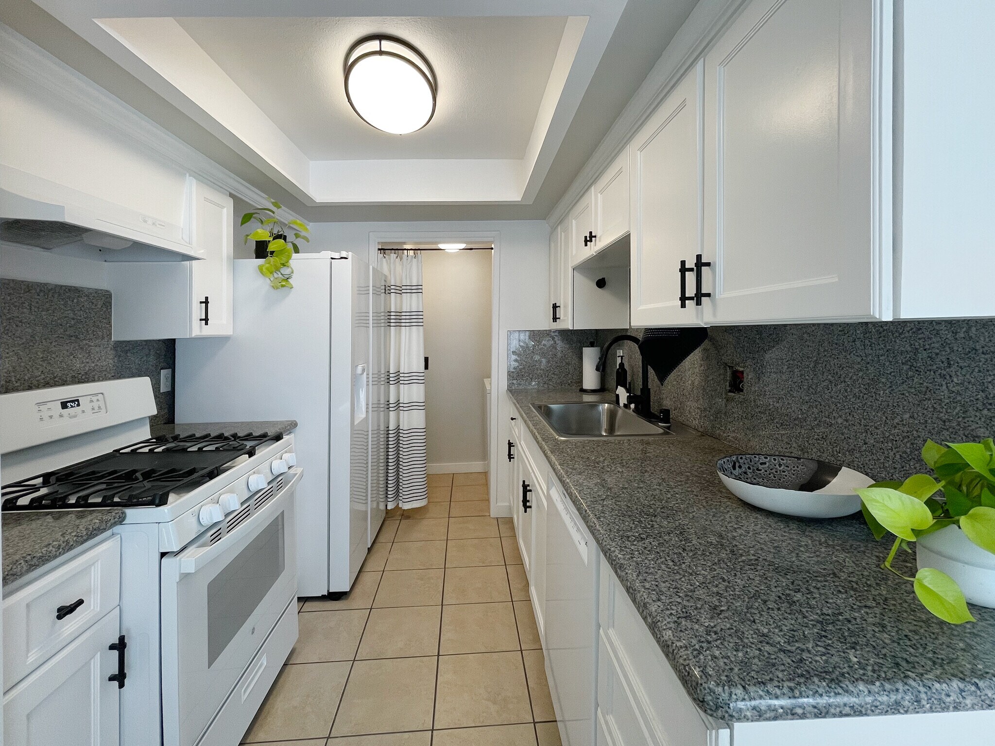 Refinished, roomy cabinets & granite counters - 9047 Langdon Ave